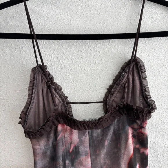 Jaded London Black and Purple Mini Dress - Picture 6 of 8